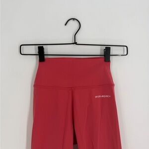 Sporty & Rich 7/8 Leggings In Hibiscus